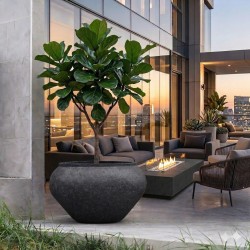 Dış Mekan Büyük Beton Saksı  - 100x93cm