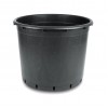 195 Litre Yuvarlak Siyah Saksı 770x600mm - 500 Adet