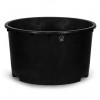 450 Litre Yuvarlak Siyah Saksı 1100x695mm - 500 Adet