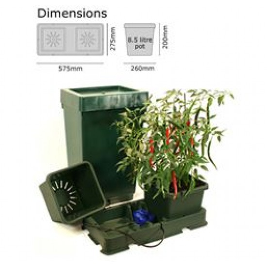 AUTOPOT EASY2GROW 8.5 LİTRELİK -  2 SAKSILI SİSTEM