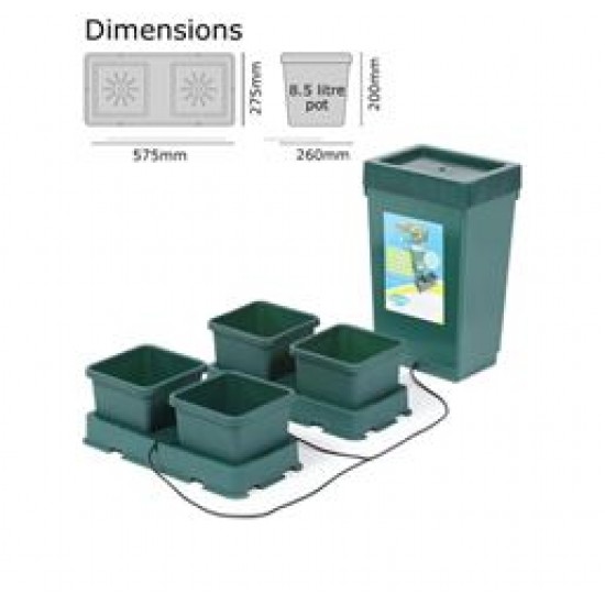 AUTOPOT EASY2GROW 8.5 LİTRELİK -  4 SAKSILI SİSTEM