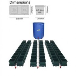 AUTOPOT EASY2GROW 8.5 LİTRELİK -  60 SAKSILI SİSTEM