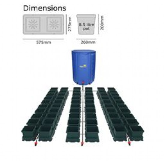 AUTOPOT EASY2GROW 8.5 LİTRELİK -  60 SAKSILI SİSTEM