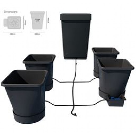 AUTOPOT 1POTXL 25 LİTRELİK - 4 SAKSILI SİSTEM