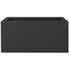 PURE SQUARE LONG 80CM TEKERLEKLİ SAKSI ANTRASİT