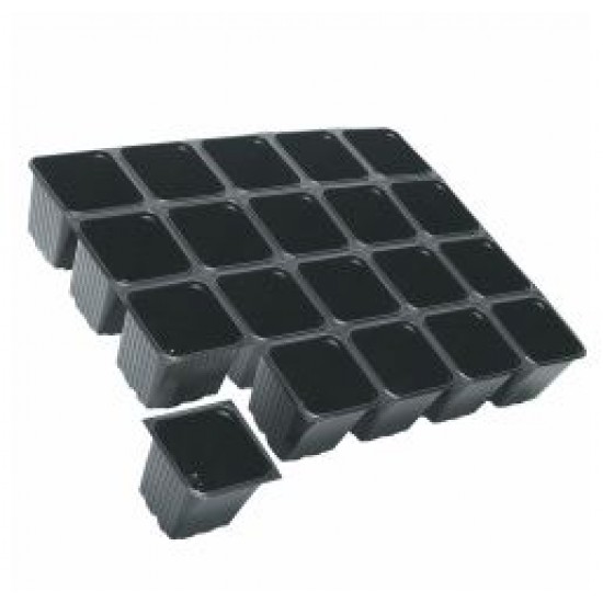 PL 3040/20  SİYAH - Tohum Fide Viyolü 20 Gözlü