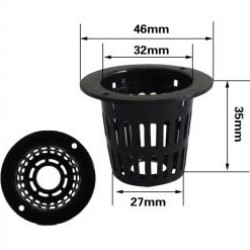 DELİKLİ FİLE SAKSI 32mm 10 adet