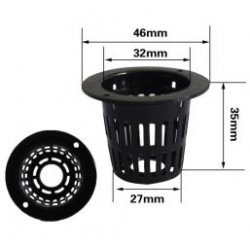 DELİKLİ FİLE SAKSI 32mm 10 adet