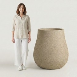 Büyük Armut Saksı - 63x90x100cm