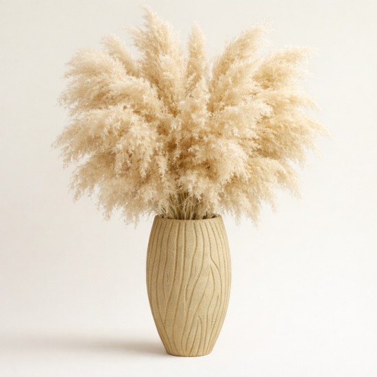 Büyük Dekoratif Beton Saksı 30x49x72