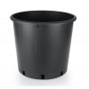 25 Litre Yuvarlak Siyah Saksı 365x330mm - 500 Adet