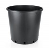 30 Litre Yuvarlak Siyah Saksı 380x360mm - 500 Adet