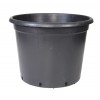 75 Litre Yuvarlak Siyah Saksı 550x440mm - 100 Adet