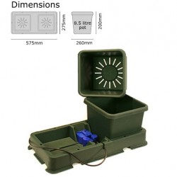 Autopot EASY2GROW 8.5 Litre Saksı – Ek Modül