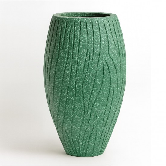 Büyük Dekoratif Beton Saksı 30x49x72