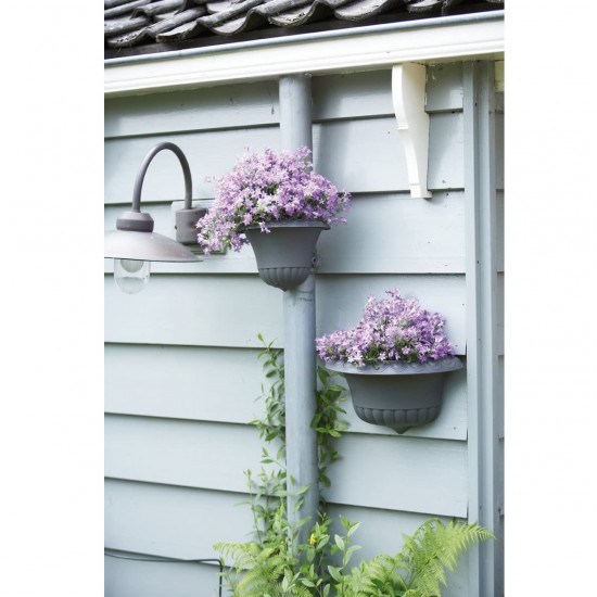 Duvar Saksısı - VERSAILLES WALL BASKET 36 cm ANTRASİT